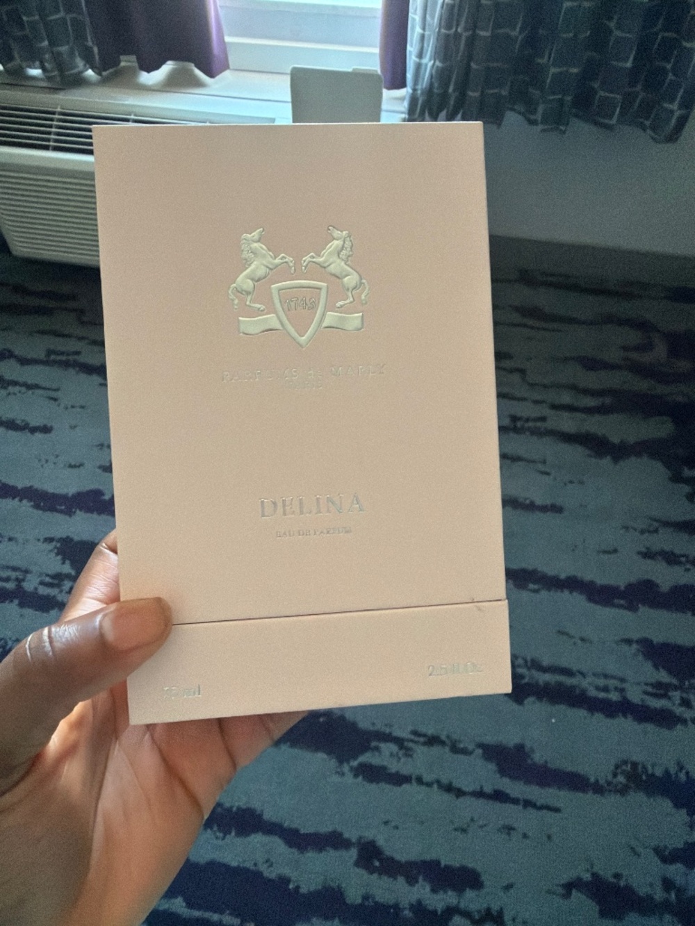 Parfum de marly delina empty box